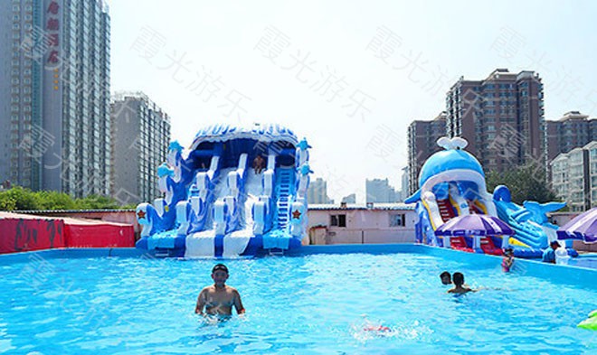科尔沁水上乐园游泳池